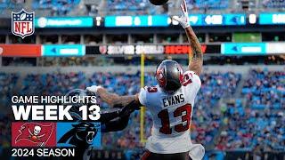 Tampa Bay Buccaneers vs. Carolina Panthers Game Highlights | NFL 2024 Season Week 13