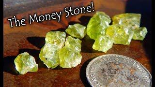 Gemstone Hunting, Finding the Money Stone!   *Peridot*