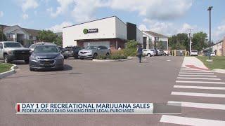 The first day of recreational marijuana in Ohio