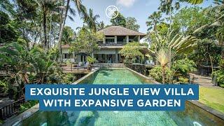 Jungle Retreat: Serene 4-Bedroom Villa near Canggu