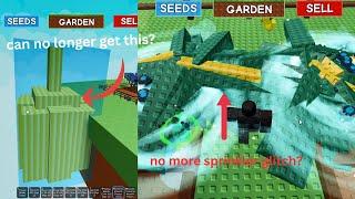 sprinkler glitch no longer works? moon melon method after update grow a garden #roblox #growagarden