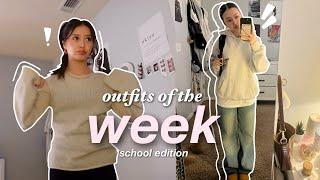 WHAT I WEAR IN A WEEK || SCHOOL