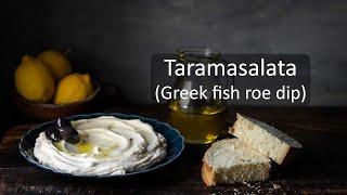 Taramasalata (Greek fish roe dip)