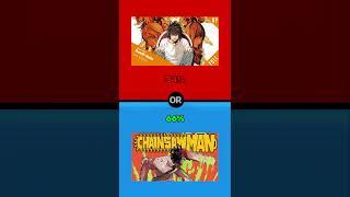 Anime Battle | Part 3 Only 1% Can Decide This ️#wouldyourather#anime#thisorthat