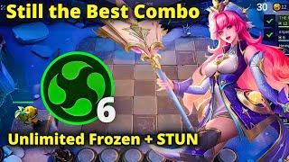 100% WIN COMBO STILL NOW ODETTE ELEMENTALIST ZILONG | MLBB MAGIC CHESS BEST SYNERGY COMBO TERKUAT