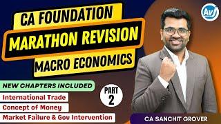 CA Foundation Business Economics Marathon Revision - Part 2 | Jan.25 | CA Sanchit Grover