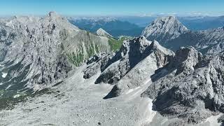 Zugspitze und Umgebung im Juli 2022 mit der Drohne