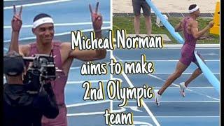 Michael Norman is ready for Paris. Men's 400m. LA Grand Prix 2024