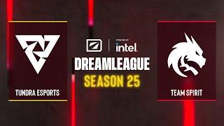 Dota2 - Tundra Esports vs Team Spirit - DreamLeague Season 25 - Playoffs