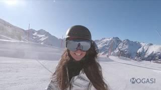 Chloe Skiing in Ischgl