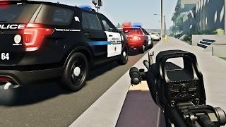 POLICE PATROL GONE WRONG! | Los Angeles ALPHA (Roblox)