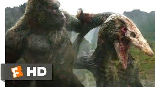 Kong: Skull Island (2017) - Kong vs. Skullcrawler Scene (9/10) | Movieclips