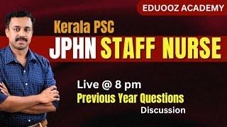 DME Kerala PSC Staff Nurse/JPHN | Kerala PSC Previous Year Question Discussion   #dmestaffnurse