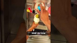 Người nhân viên bán kem đã gian lận bằng cách này #shorts