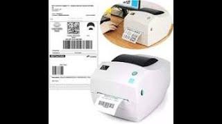 Setting up GK420D Zebra Barcode Label Printer