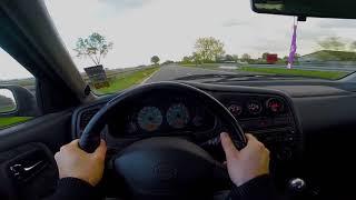 SR20VE N1 powered Nissan P11 Top Speed Run at the Autobahn (Germany)