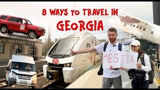 We tried them all - 8 ways of traveling in Georgia | Budget Georgia vlog