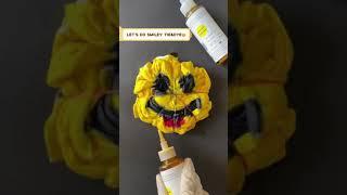 DIY Tie Dye Ep06: Smiley Tie Dye | Kadam Tie Dye Kit #shorts #art #tiedye #fashion #dyeing #diy