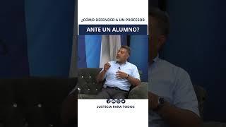 ¿Cómo debe responder el profesor a la agresión de un alumno?#violenciadegenero  #violeciaenescuelas