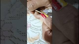 No tools nail art for functions  #shorts #shortvideo #youtubeshorts