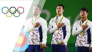 Republic of Korea wins gold in Men's Team Archery