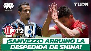 ¡Golazo de media cancha! Gallos arruinó la despedida de Sinha | Toluca 1-2 Querétaro -CL2017 | TUDN