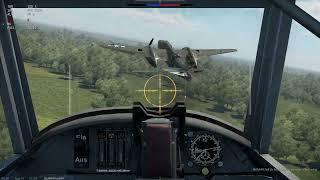 Bf 109 F-1 against A-20 War Thunder Simulator Battles