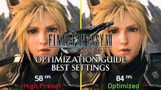 Final Fantasy 7 Rebirth | OPTIMIZATION GUIDE | Every Setting Tested | Best Settings