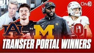 College Football Transfer Portal Winners So Far | Auburn, Michigan, Oklahoma Landing John Mateer