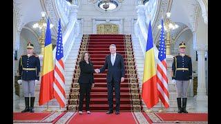 Primirea la Palatul Cotroceni a Vicepreședintelui Statelor Unite ale Americii - Fotografia oficială