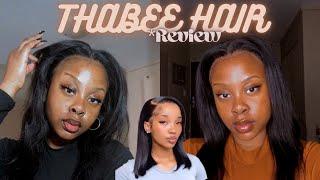 Thabee Hair review: the BEST affordable hair!! || Chantal M