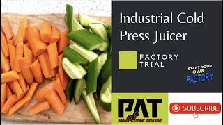 Industrial Cold Press Juicer  - BEST BUY 2021