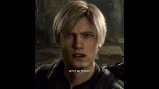 Krauser vs leon edit resident evil 4 remake