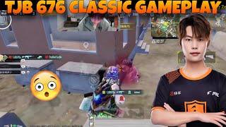 TJB 676 Testing His Gunpower In Classic Lobby In PUBGM Globals!!