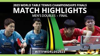 Wang/Fan vs Lim/Jang | MD Final | 2023 ITTF World Table Tennis Championships Finals