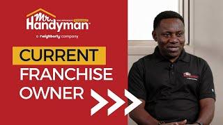 Mr. Handyman® Franchise Owner Ihechiluru Ekeke Shares What He's Found Valuable in Franchising