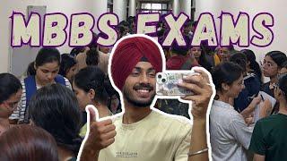 Mid-term MBBS EXAM VLOG | Tough or Chill ?? | Student’s Reviews | Medical Student | GMC Amritsar