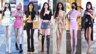 Mejores Street Fashion Douyin China | 抖音街拍穿搭 ！Douyin Tiktok China Thời Trang Đường Phố Ep.494