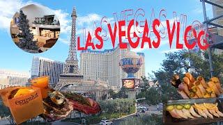 Las Vegas Vlog EP#1) We go Vegas to eat!| AYCE Sushi & bbq| Eggslut| The Shop at Crystal| Bellagio