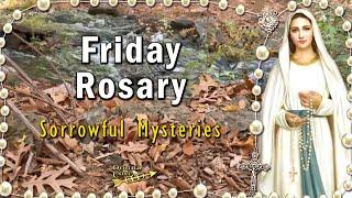 TODAY HOLY ROSARY Friday  Sorrowful Mysteries Rosary, NOVEMBER 22, 2024 Scenic Meditation Prayer