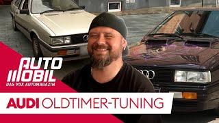 Aus alt mach neu: Die Tuning Profis motzen Kult-Audi von 1986 auf | auto mobil