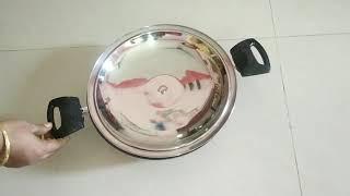 (Unboxing) IVEO smart Cook ware and  நான்ஸ்டிக் குக்வேர் flat kadai with SS LID.