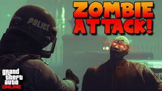 GTA 5 Zombies is Very Scary... | GTA Online