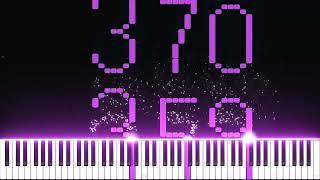 Numbers From 300 to 400 - Dark MIDI