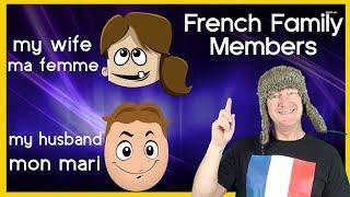 Learn French Family Members (basic French vocabulary with Jingle Jeff)