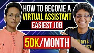 How He Makes 50K/Month as a Virtual Assistant | How to Become a Freelance Virtual Assistant