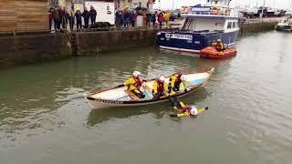 St Ayles Skiff Man Overboard Recovery Technique