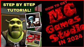 How To Get MC Games Studio In 2024! (Step by step tutorial)