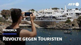 Für Touristen verboten? Rebellion auf Menorca gegen Besuchermassen | AFP