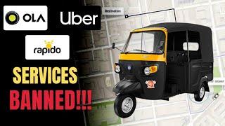 OLA, UBER, RAPIDO services banned || 2pf talks